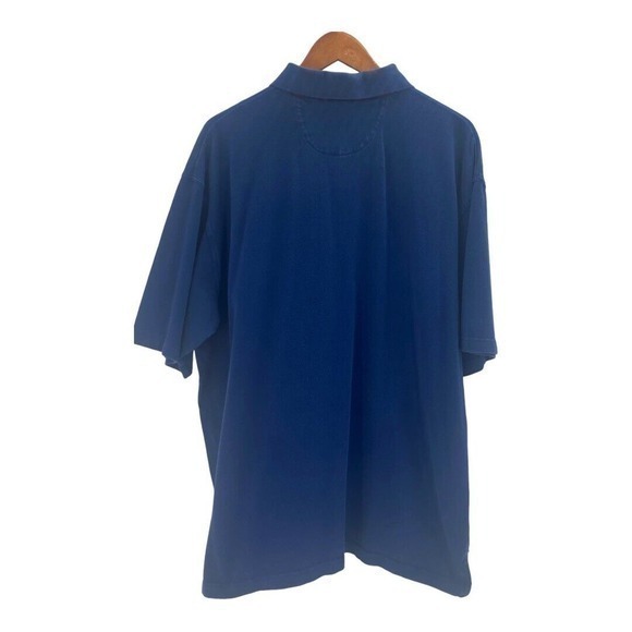 XXL Disneyland Resort Short Sleeve Polo Navy Knit 100% Cotton Mens XXL - Picture 6 of 9